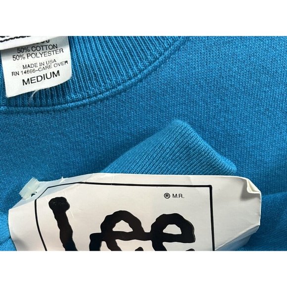 NOS Vtg LEE Sweatshirt Embellished Southwestern Aztec Sweatshirt USA Womens Med - Picture 4 of 7